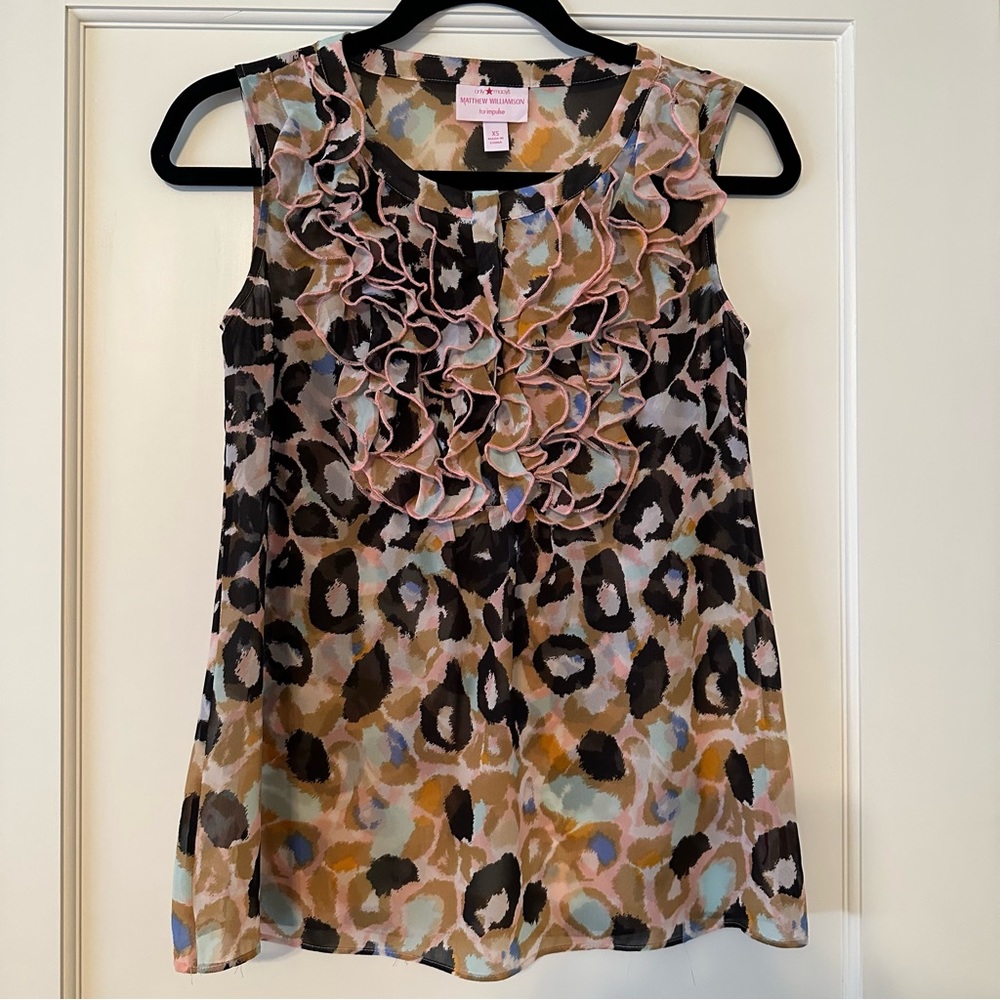 Matthew Williamson for Impulse - Sleeveless Blouse - Size XS